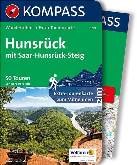 Norbert Forsch: Hunsrück mit Saar-Hunsrück-Steig, Buch