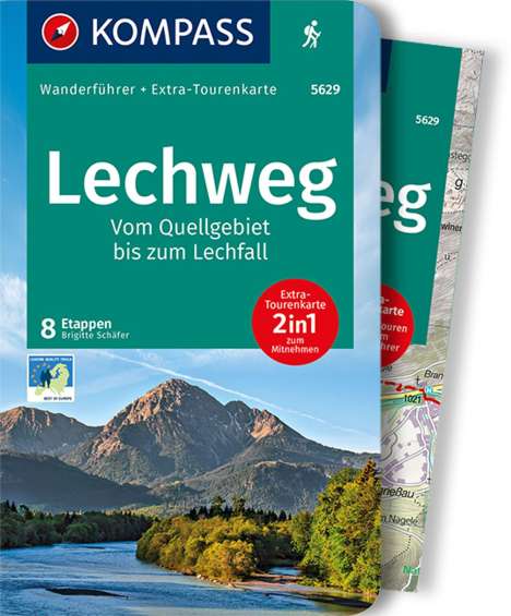 Brigitte Schäfer: Schäfer, B: Lechweg - Vom Quellgebiet bis zum Lechfall, Buch