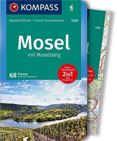 Bernhard Pollmann: Mosel mit Moselsteig, Buch