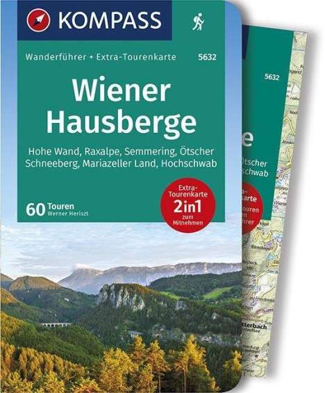Werner Heriszt: KOMPASS Wanderführer Wiener Hausberge, Buch