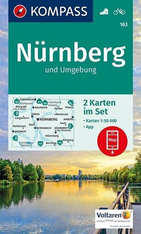 Nürnberg und Umgebung, Karten