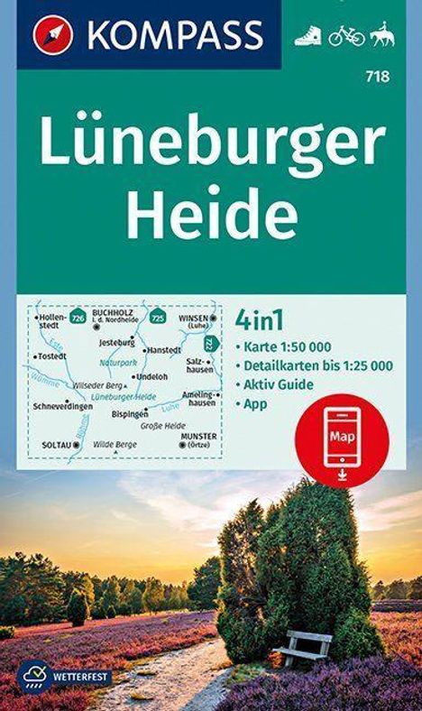 Lüneburger Heide, Karten