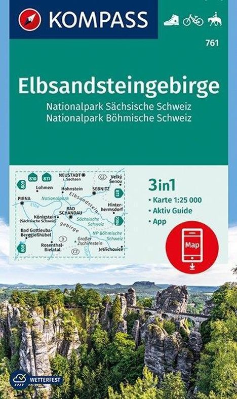 Elbsandsteingebirge, Nationalpark Sächsische Schweiz, Nation, Karten