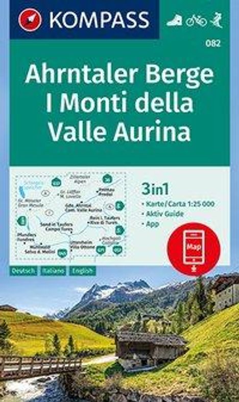 Ahrntaler Berge, I Monti della Valle Aurina, Karten