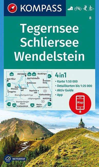 Tegernsee, Schliersee, Wendelstein, Karten