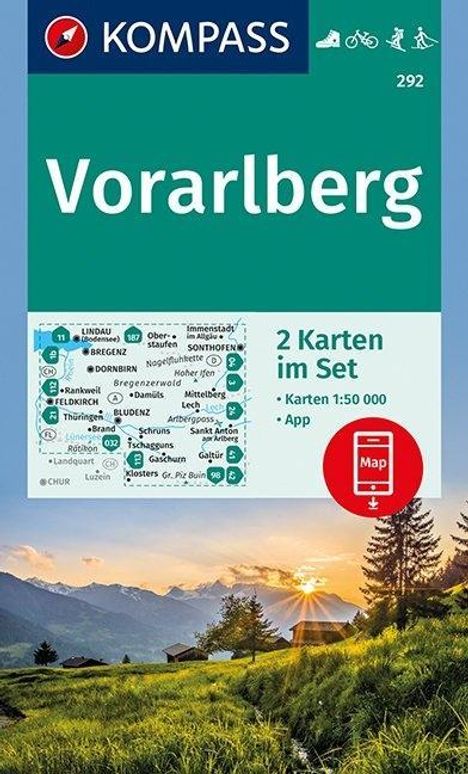 Vorarlberg, Karten