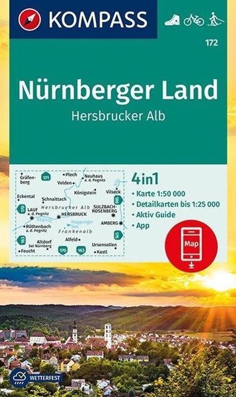 Nürnberger Land, Hersbrucker Alb, Karten