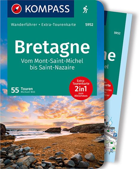 Michael Will: Will, M: KOMPASS Wanderführer Bretagne, vom Mont-Saint-Miche, Buch