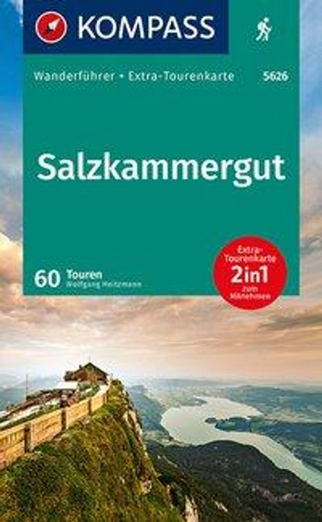 Wolfgang Heitzmann: Heitzmann, W: KOMPASS Wanderführer Salzkammergut, 60 Touren, Buch