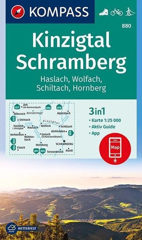 Kinzigtal Schramberg, Haslach, Wolfach, Schiltach, Hornberg, Karten