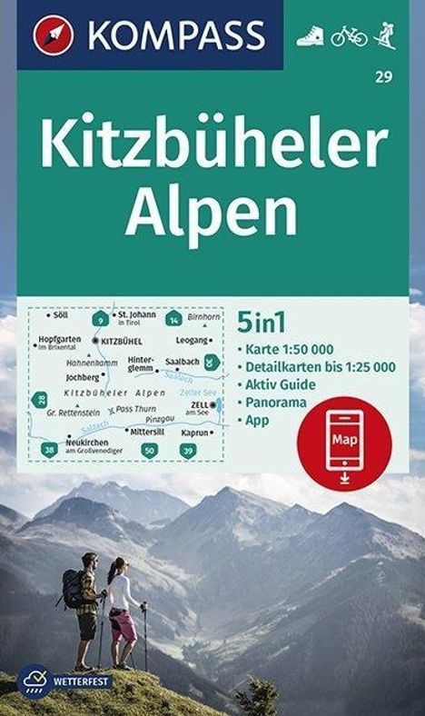 Kitzbüheler Alpen, Karten