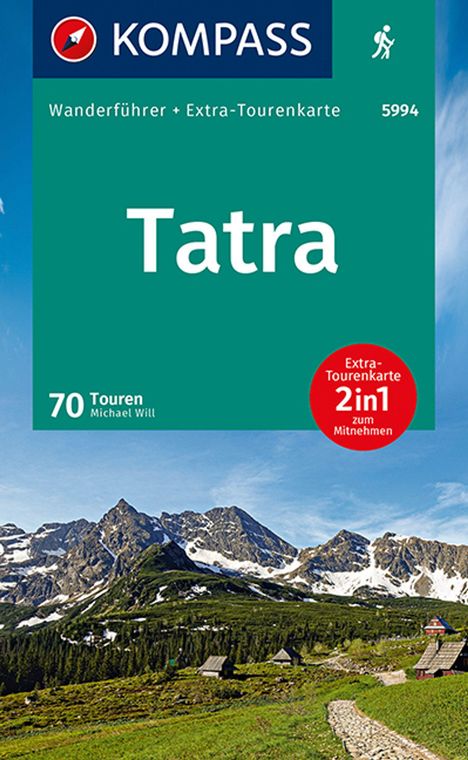 Michael Will: KOMPASS Wanderführer Tatra, 70 Touren, Buch