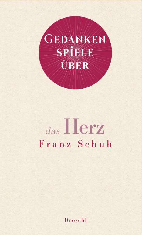 Franz Schuh: Gedankenspiele über das Herz, Buch