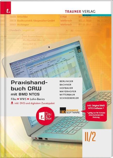 Roland Berlinger: Praxishandbuch CRW mit BMD NTCS II/2 HAK/HAS inkl. DVD, Buch