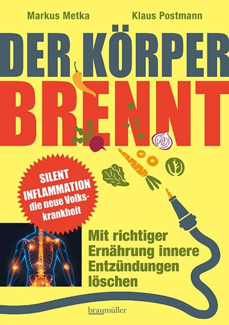 Markus Metka: Der Körper brennt, Buch