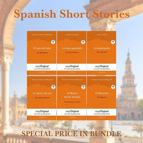 Gustavo Adolfo Bécquer: Bécquer, G: Spanish Short Stories (books + audio-online) - I, Buch