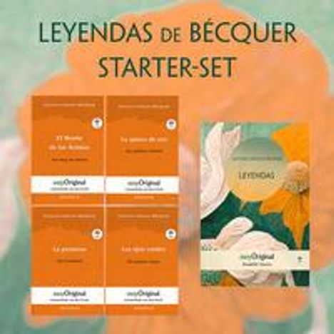 Gustavo Adolfo Bécquer: Leyendas de Bécquer (mit 5 MP3 Audio-CDs) - Starter-Set - Spanisch-Deutsch, Buch