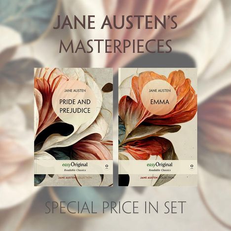 Jane Austen: Jane Austen's Masterpieces (with audio-online) - Readable Classics - Unabridged english edition with improved readability, Buch
