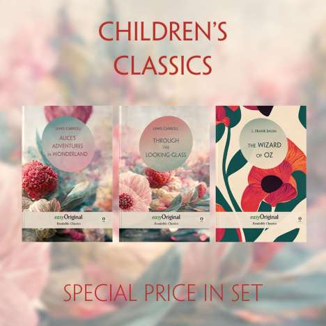 Lewis Carroll: Children's Classics Books-Set (with audio-online) - Readable Classics - Unabridged english edition with improved readability, Buch