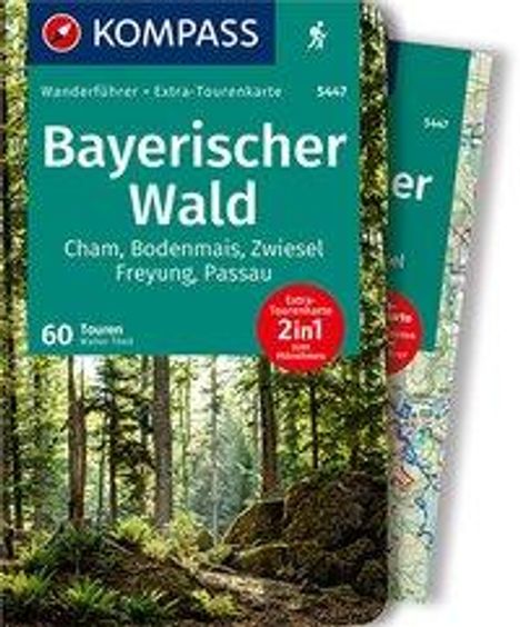 Walter Theil: Theil, W: KOMPASS Wanderführer Bayerischer Wald, Buch