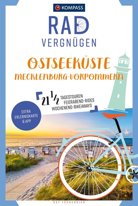 Kay Tschersich: KOMPASS Radvergnügen Ostseeküste Mecklenburg-Vorpommern, Buch