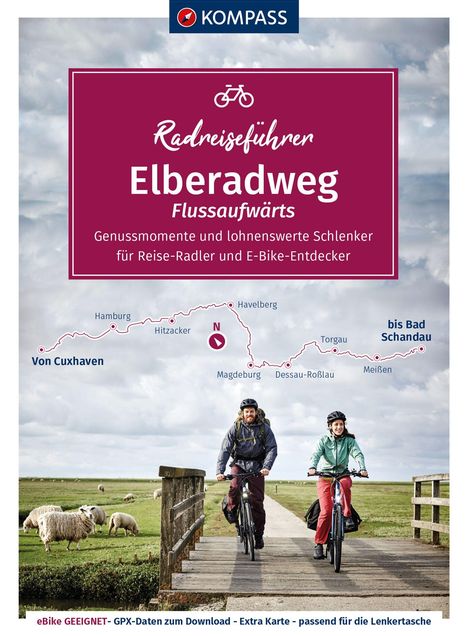 KOMPASS Radreiseführer Erlebnis Elberadweg, Buch