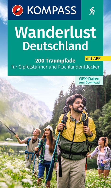 KOMPASS Wanderlust Deutschland, Buch