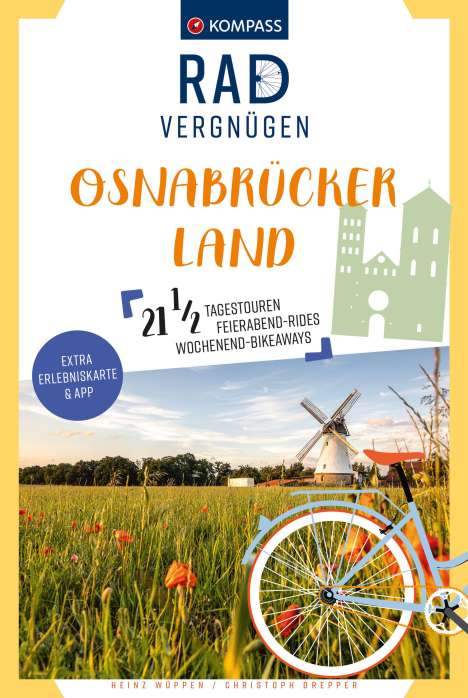 Wüppen Heinz: KOMPASS Radvergnügen Osnabrücker Land, Buch