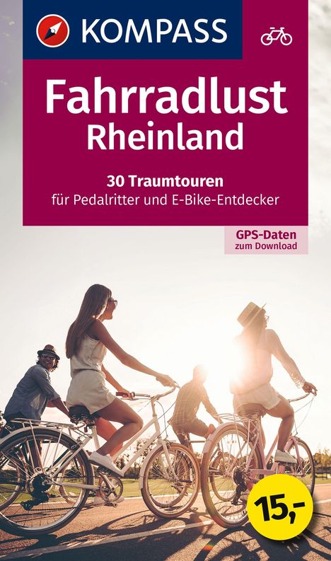 KOMPASS Fahrradlust Rheinland, Buch