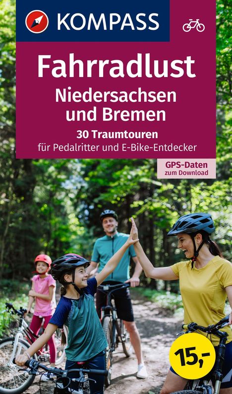 KOMPASS Fahrradlust Niedersachsen, Buch