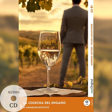 Elena Vallejo: La Cosecha del Engaño - Spanische Krimi-Lektüre A2-B1 (+ Audio-CD), Buch