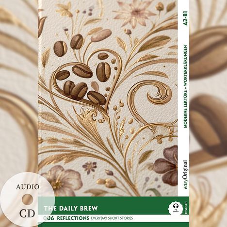 Mabel Kemp: The Daily Brew - Reflections: 10 Everyday Short Stories vol. 006 - A2-B1 (+ Audio-CD), Buch