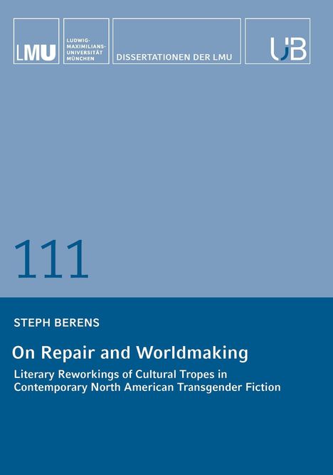 Titel: "On Repair and Worldmaking". Thema: Literarische Umgestaltung kultureller Tropen in nordamerikanischer Transgender-Fiktion.