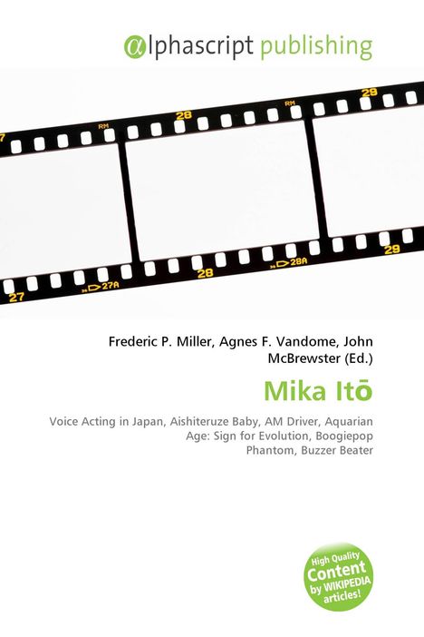 Die Texte nennen Autoren und thematisieren Synchronsprecherarbeit in Japan. Oben links ein Logo von alphascript publishing.
