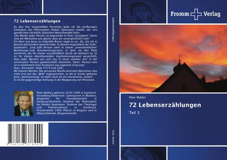 Peter Mathei: 72 Lebenserzählungen, Buch