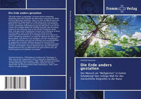 Gerhard Gansterer: Die Erde anders gestalten, Buch