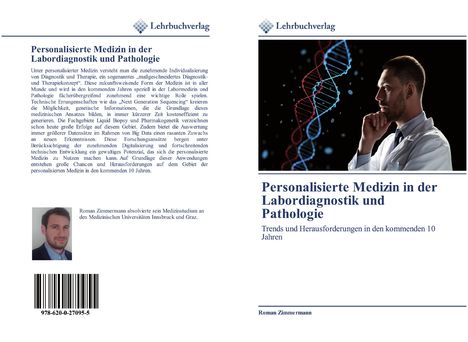 Roman Zimmermann: Personalisierte Medizin in der Labordiagnostik und Pathologie, Buch