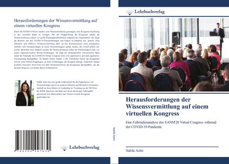 Nabila Ashri: Herausforderungen der Wissensvermittlung auf einem virtuellen Kongress, Buch