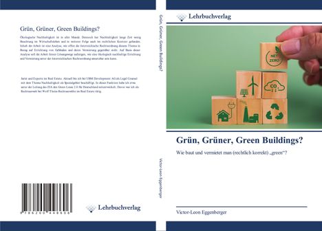 Victor-Leon Eggenberger: Grün, Grüner, Green Buildings?, Buch