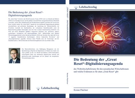 Roman Plaichner: Die Bedeutung der ¿Great Reset¿-Digitalisierungsagenda, Buch