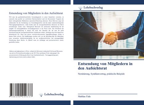 Matthias Fiala: Entsendung von Mitgliedern in den Aufsichtsrat, Buch