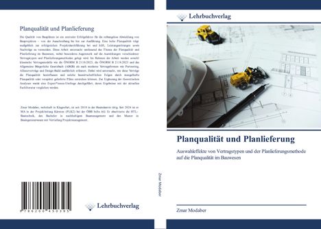 Zmar Modaber: Planqualität und Planlieferung, Buch