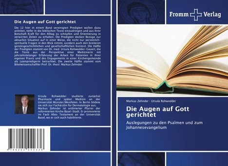 Markus Zehnder: Die Augen auf Gott gerichtet, Buch