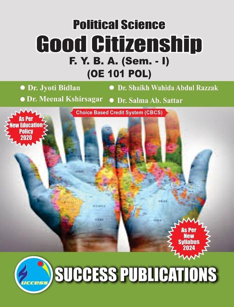 Shaikh Wahida Ab. . . Joti bidlan: Good Citizenship(F.Y.B.A,Sem.-I) SPPU-Text(English), Buch