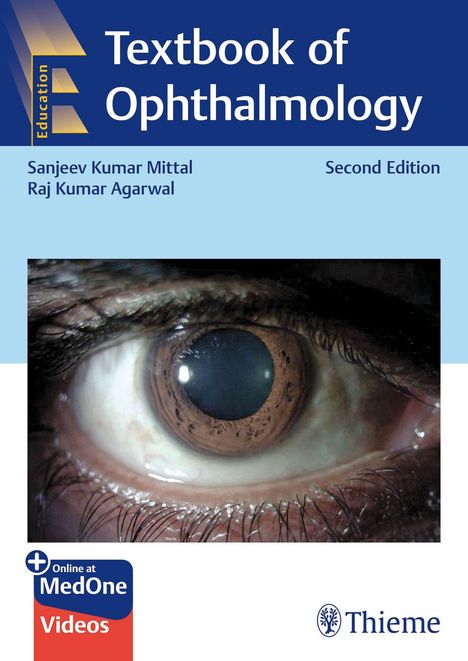 Sanjeev Mittal: Textbook of Ophthalmology, 1 Buch und 1 Diverse