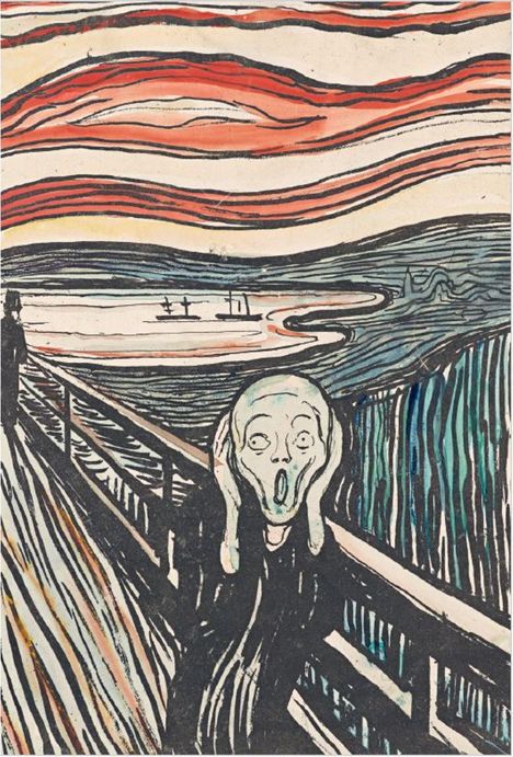 Edvard Munch: Der Schrei, Buch