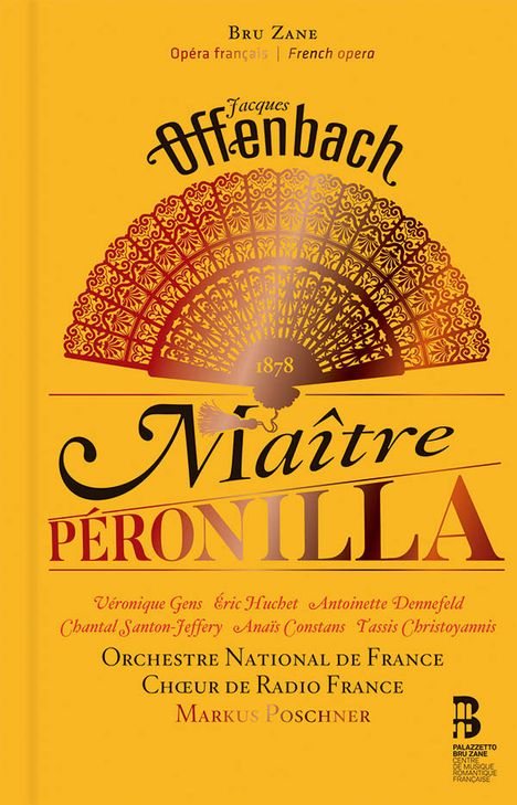 Jacques Offenbach (1819-1880): Maitre Peronilla (Deluxe-Ausgabe im Buch), 2 CDs