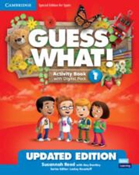 Susannah Reed: Guess What! Level 1 Activity Book with Digital Pack and Home Booklet Special Edition for Spain Updated, Buch