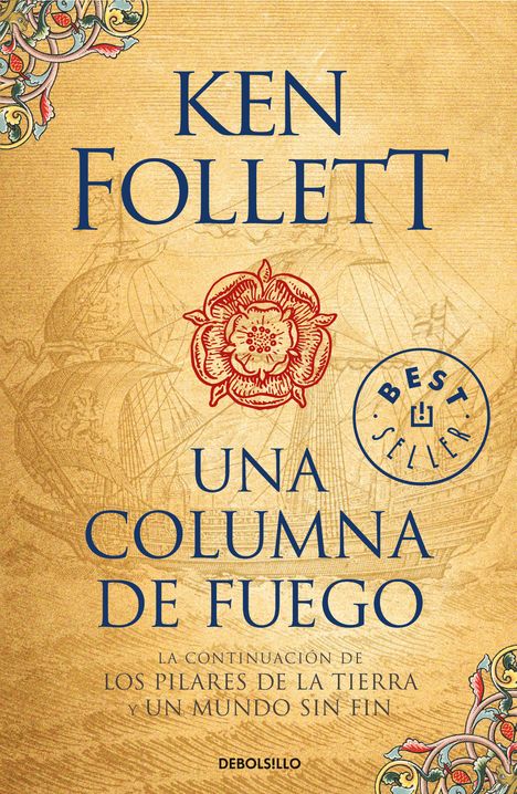 Ken Follett (geb. 1949): Una Columna de Fuego / A Column of Fire, Buch