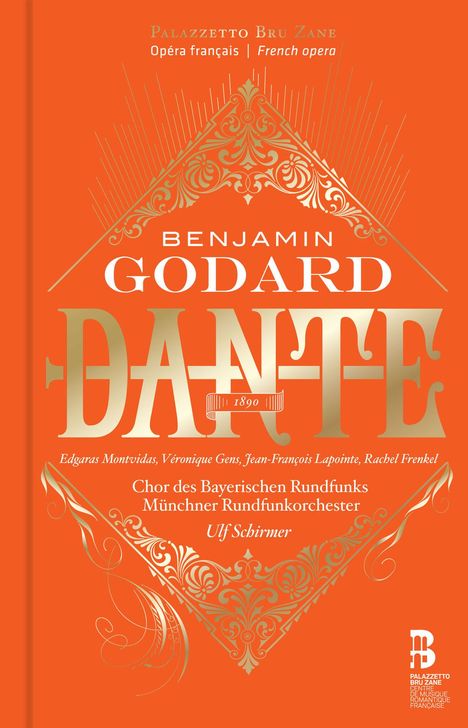 Benjamin Godard (1849-1895): Dante (Deluxe-Ausgabe im Buch), 2 CDs